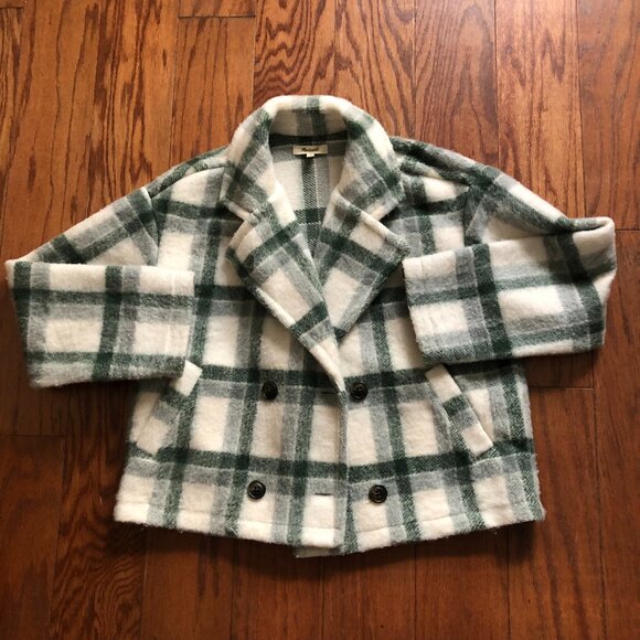 Madewell plaid jacket - Picture 1 of 4